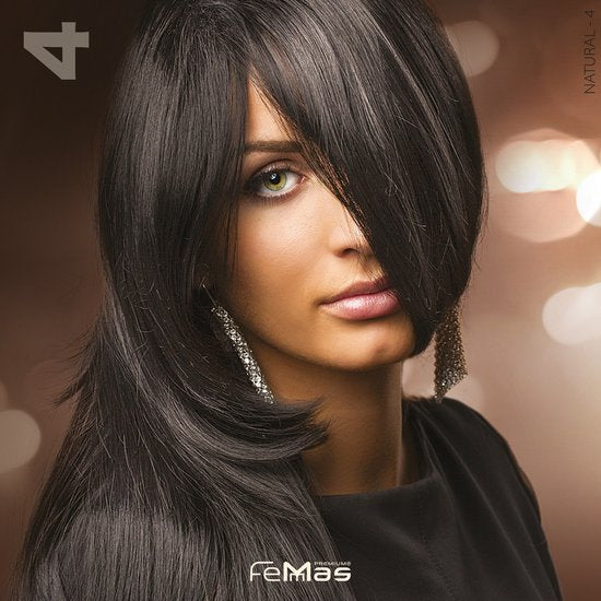 Femmas (4) - Haarverf - middenbruin 100ml