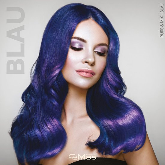 Femmas (Blauw) - Haarverf - Puur & Mix - 100ml