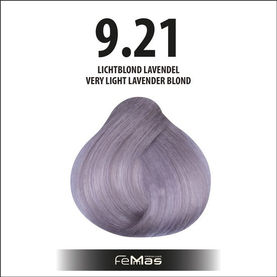 Femmas (9.21) - Haarverf - Lichtblond Lavendel - 100ml