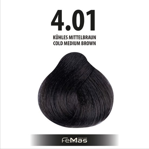 Femmas (4.01) - Haarverf - Medium Bruine - 100ml