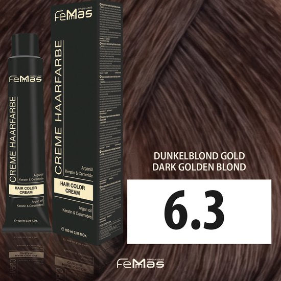 Femmas (6.3) - Haarverf - Donker Goudblonde - 100ml