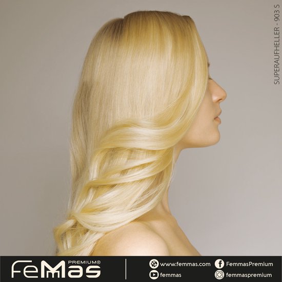 Femmas (903S) - Haarverf - Super Brightener Ultra Goud - 100ml