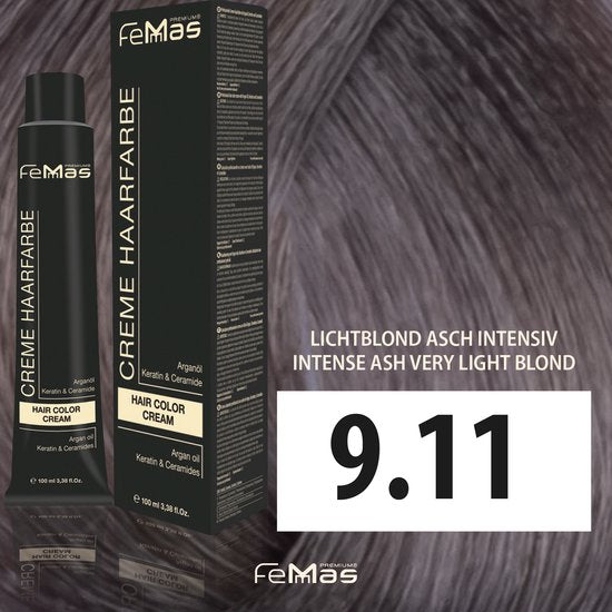 Femmas (9.11) - Haarverf - Lichtblond As Intensief - 100ml