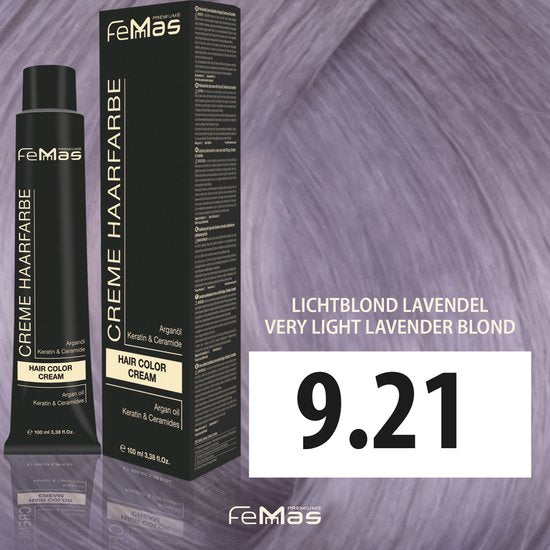 Femmas (9.21) - Haarverf - Lichtblond Lavendel - 100ml