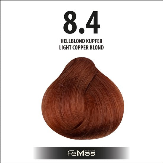 Femmas (8.4) - Haarverf - Licht koperblonde haarkleuring 100ml