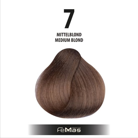 Femmas (7) - Haarverf - Middenblond 100ml