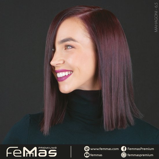 Femmas (6.5) - Haarverf - Donker Mahonie Blonde - 100ml