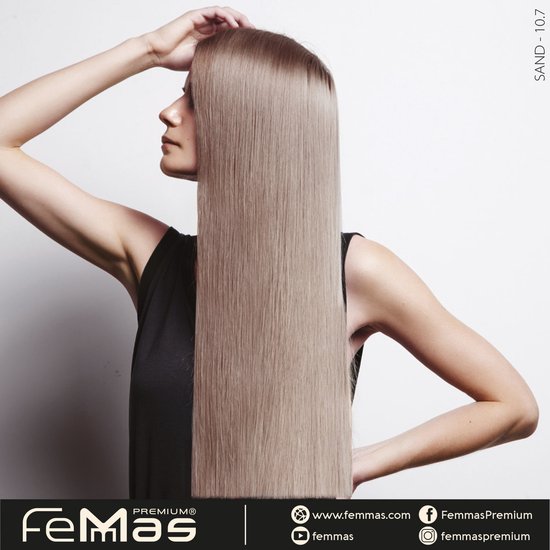 Femmas (10.7) - Haarverf - Licht Blond Zand - 100ml