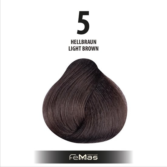 Femmas (5) - Haarverf - Lichtbruin 100ml