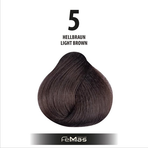 Femmas (5) - Haarverf - Lichtbruin 100ml