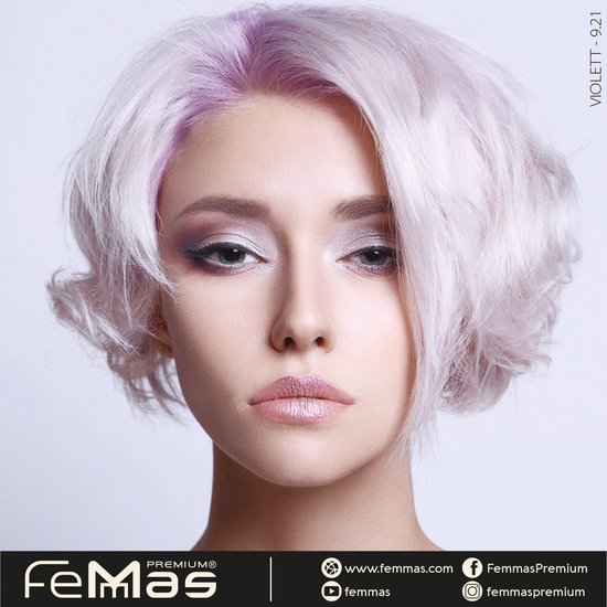 Femmas (9.21) - Haarverf - Lichtblond Lavendel - 100ml
