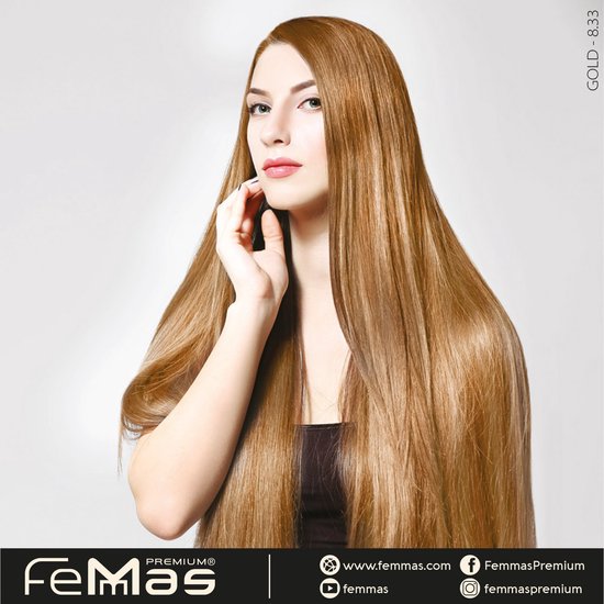 Femmas (8.33) - Haarverf - Lichtblond Goud - 100ml