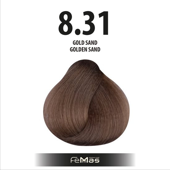 Femmas (8.31) - Haarverf - Goud Zand - 100ml
