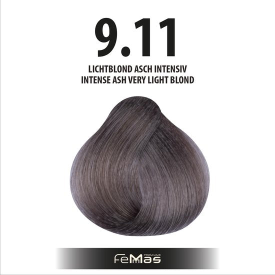 Femmas (9.11) - Haarverf - Lichtblond As Intensief - 100ml