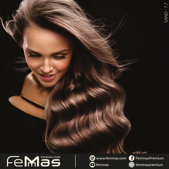 Femmas (7.7) - Haarverf - Medium Blond Zand - 100ml