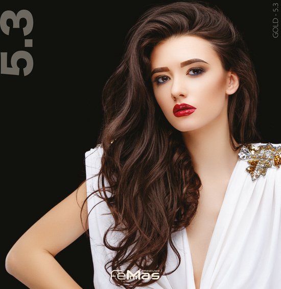 Femmas (5.3) - Haarverf - Licht Goudbruin - 100ml