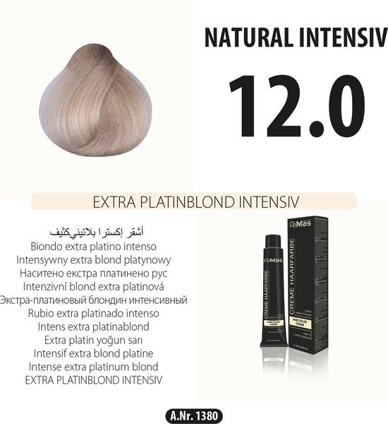 Femmas (12.0) - Haarverf - Extra platinablond intensief - 100ml