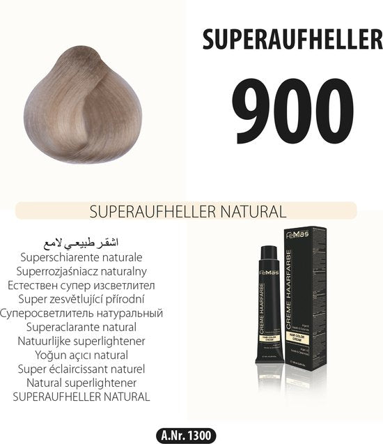 Femmas (900) - Haarverf - Super Lightener Natuurlijk - 100ml