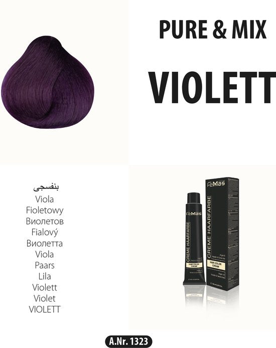 Femmas (Violet) -Haarverf - Puur & Mix - 100ml