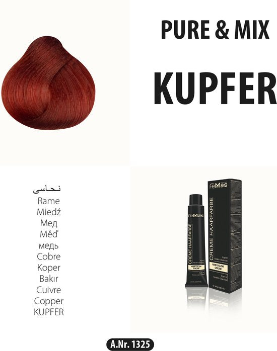 Femmas (Koper) - Haarverf - Puur & Mix 100ml