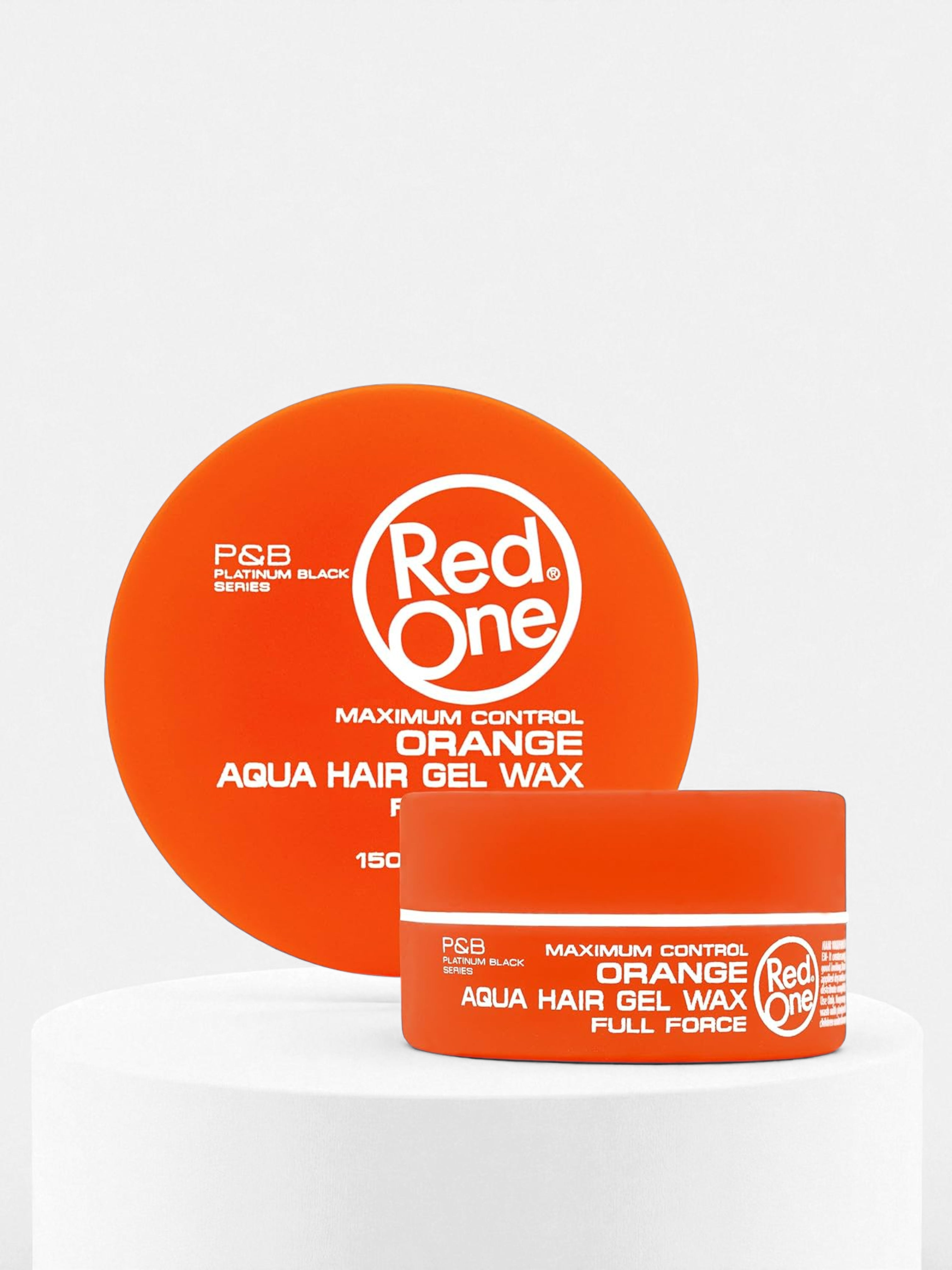 RED & ONE Redone Orange Aqua Hair Gel Wax Full Force