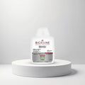 Cosmetigo.be Bioxsine Herbal Shampoo for Hair Loss, 300ml bottle on a white pedestal. Formulated with DermaGen for healthy growth and hair thickness.