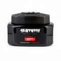 Zwarte pot Gummy Professional Haargel met maximale hold voor extreme looks, met een glanzende finish.