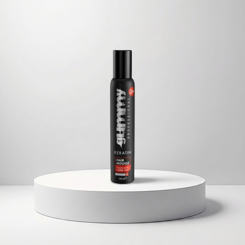 Gummy Professional Keratine Haar Mousse voor extreem volume en ultieme fixatie, 225ml.