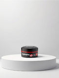 Gummy Professional Styling Wax Ultra Hold met Keratine Complex in zwarte pot met rode accenten, voor sterke fixatie en haarverzorging.