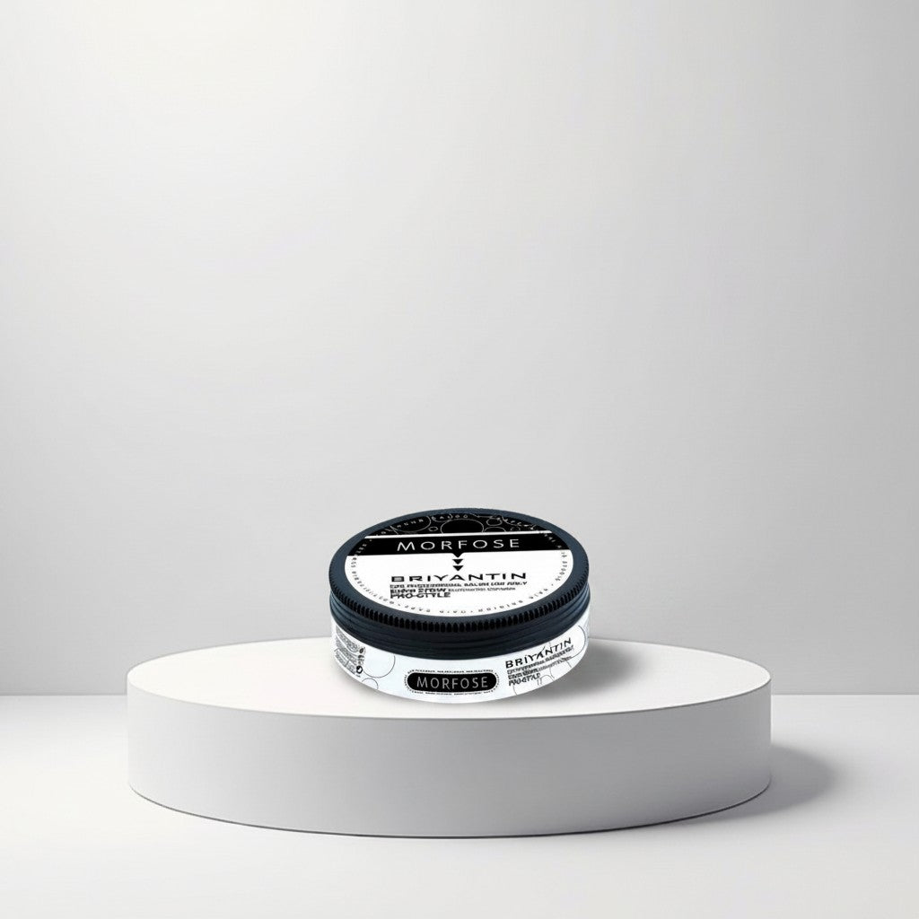 cosmetigo.be Morfose Briyantin Extra Shine styling paste with multivitamin complex for professional salon use.