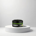 Cosmetigo.be Gummy Professional Styling Wax Matte Finish pot met groene accenten voor mannen.