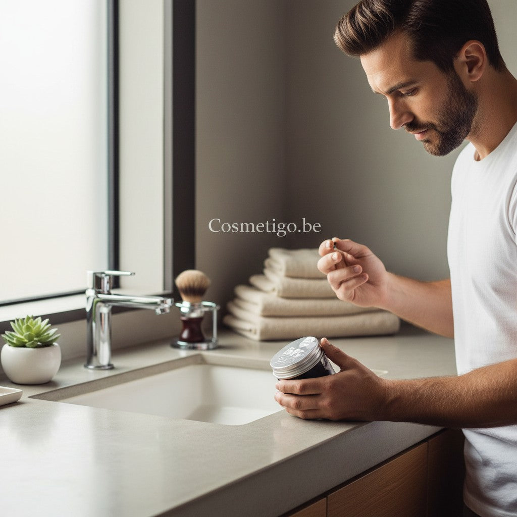 cosmetigo.be man met clay wax 5 voor haardefinitie en matte finish