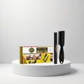 Cosmetigo.be Nano Absolute Professional Beard Pen kit with grooming brush for shaping and defining beards.