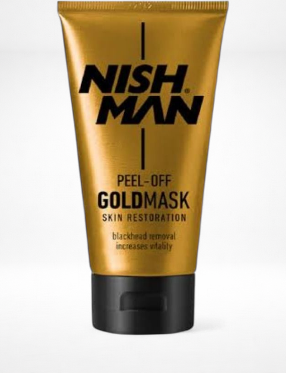 Masque Décollable à l'Or Nish Man Rénovation Cutanée (100ml)