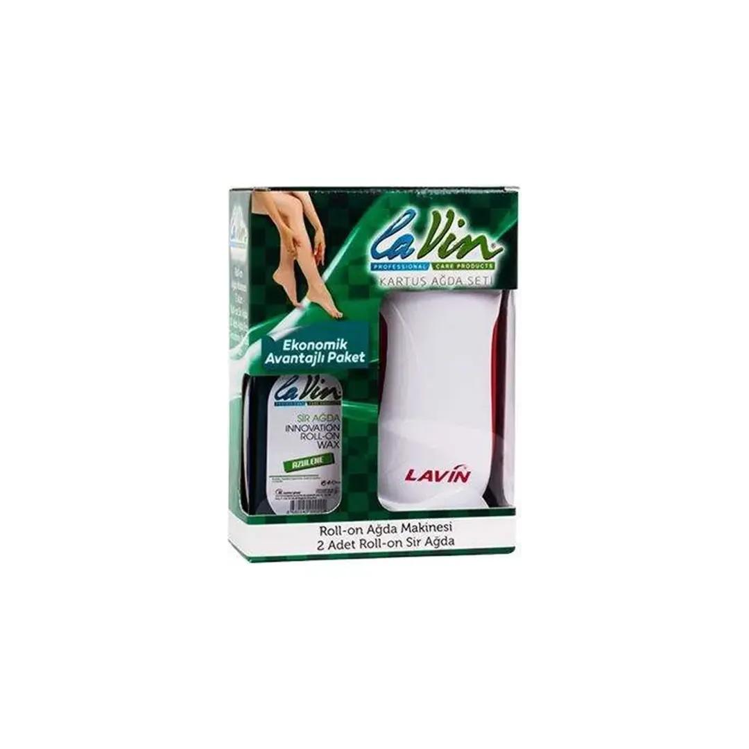 LaVin Waxverwarmer Set Met 2 Roll-On Hars (Economisch Voordeel)