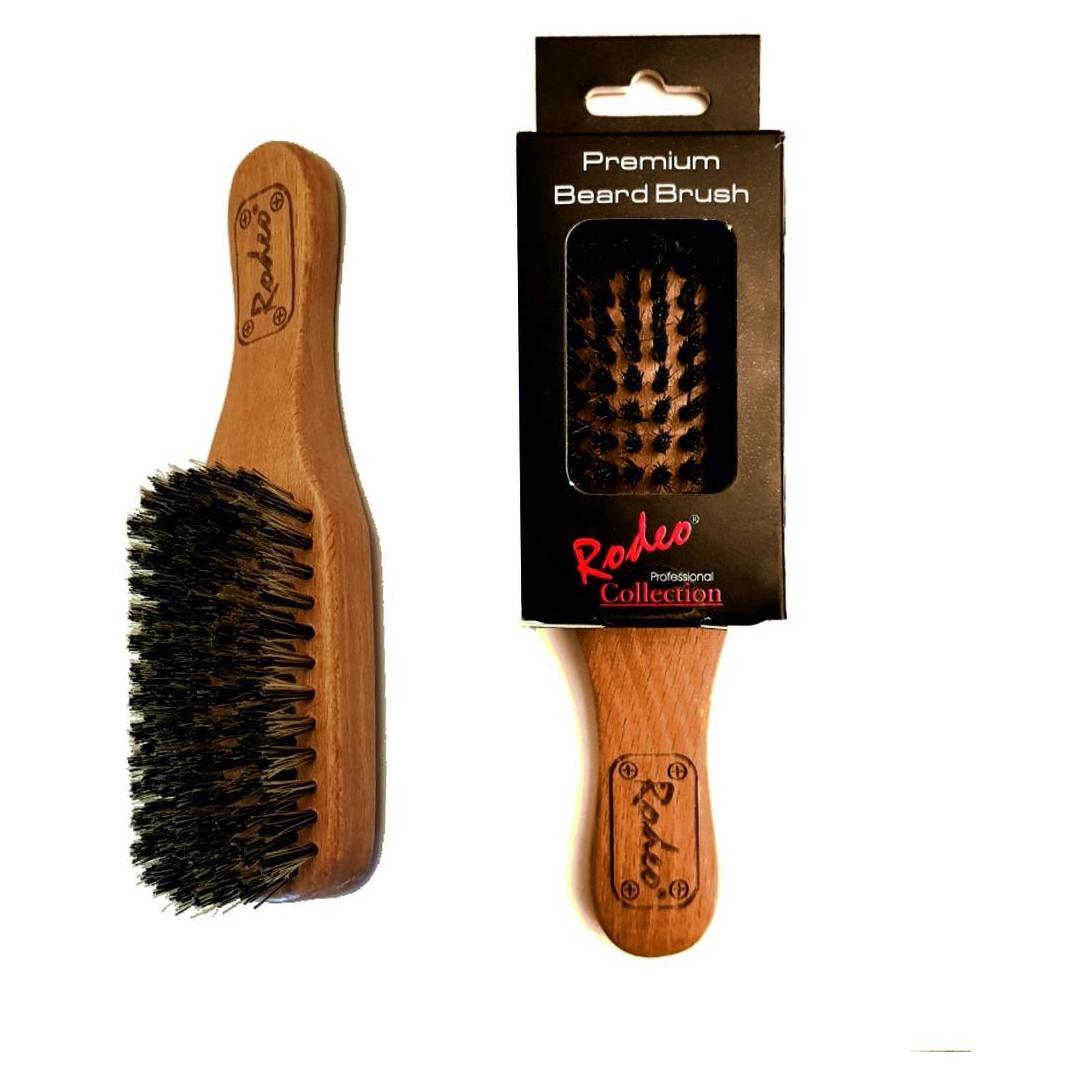 Rodeo Professional Collection Premium Baardborstel Hout