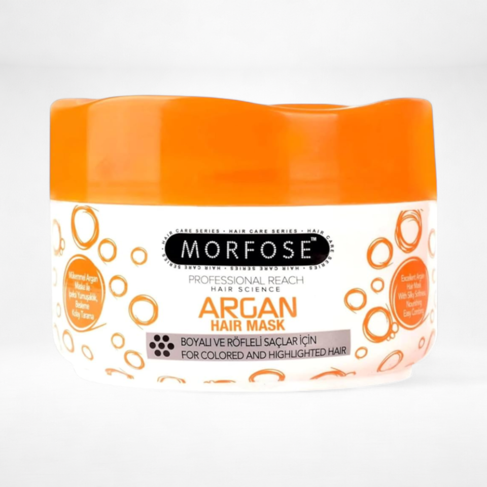 Morfose Argan Saç Maskesi (Turuncu Kavanoz)