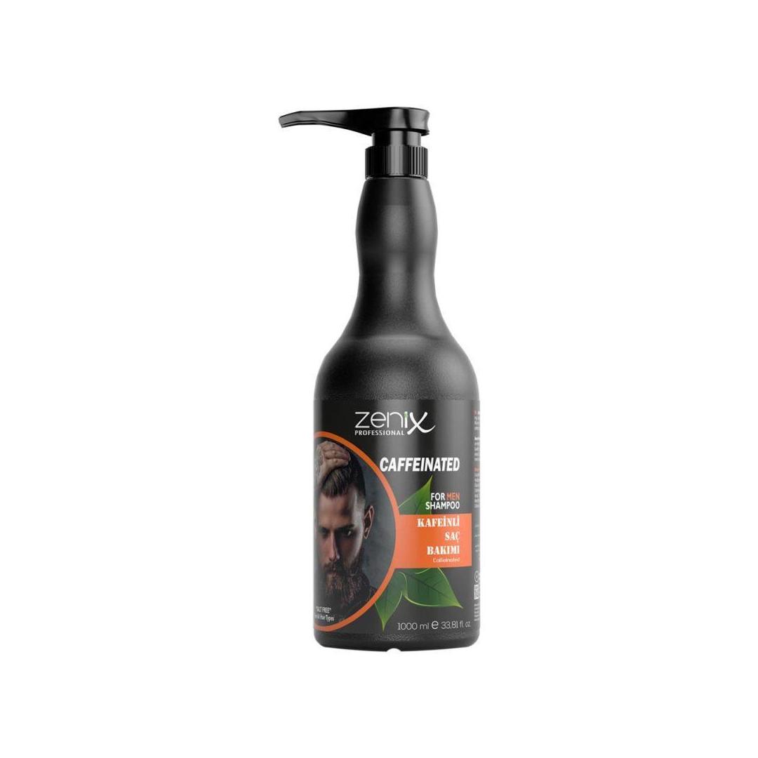Zenix Professional Caffeinated Shampoo Voor Mannen (1000ml)