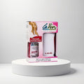 Cosmetigo.be Lavin roll-on wax warmer set with two powdered wax refills for smooth legs.