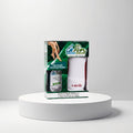 LaVin wax warmer set with 2 roll-on wax cartridges, ideal for professional home hair removal.