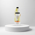 cosmetigo.be Morfose Kruiden Formule Haarshampoo, een grote fles met een lichtgele en witte verpakking, verrijkt met kruidenextracten voor alle haartypes.
