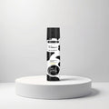 cosmetigo.be Morfose Milk Therapy Haarspray met melkproteïne en flexibele hold, zwart-wit koeienvlekken design.
