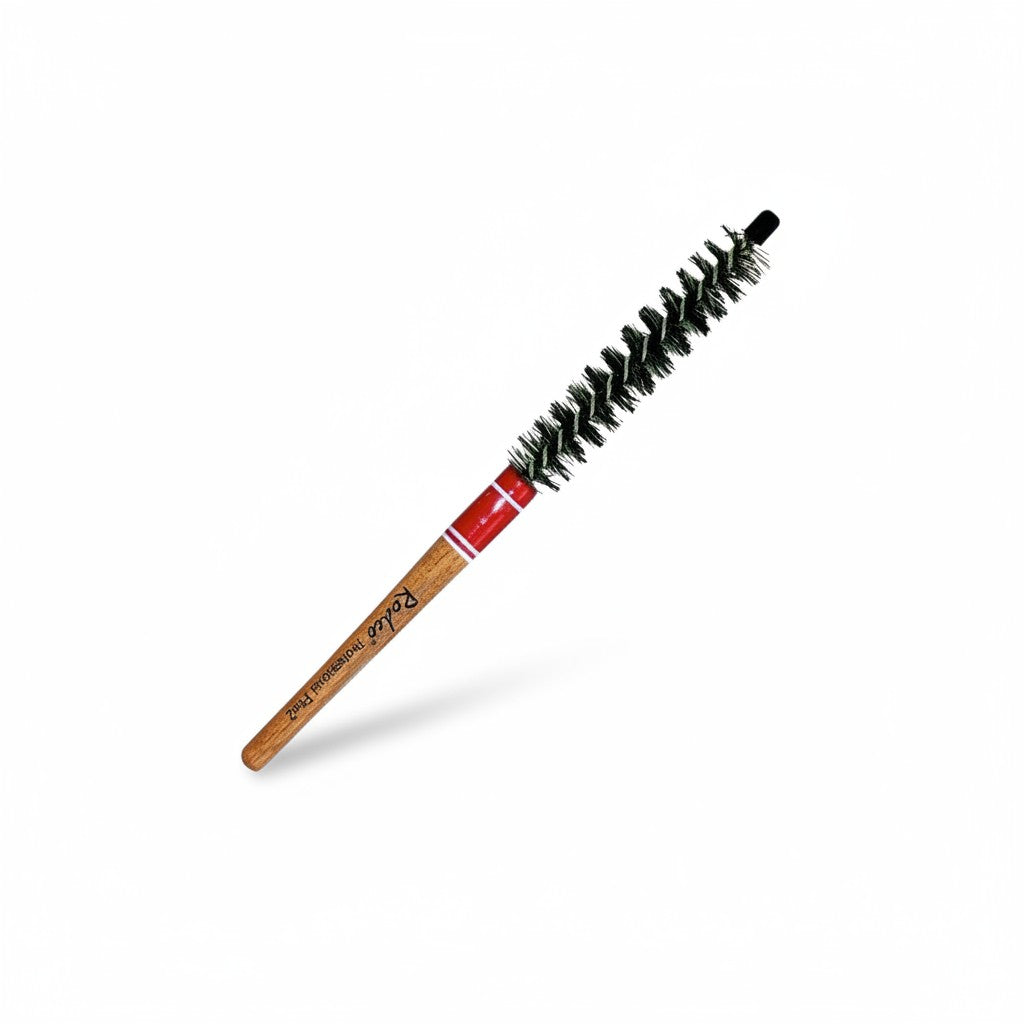 cosmetigo.be Rodeo Professional Föhn Borstel (Fön2) round brush with wooden handle and dense bristles for volume and curls.
