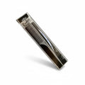 cosmetigo.be Rodeo Professional T-116 antistatic comb in black, part of the Titanium Collection, ideal for precise styling.
