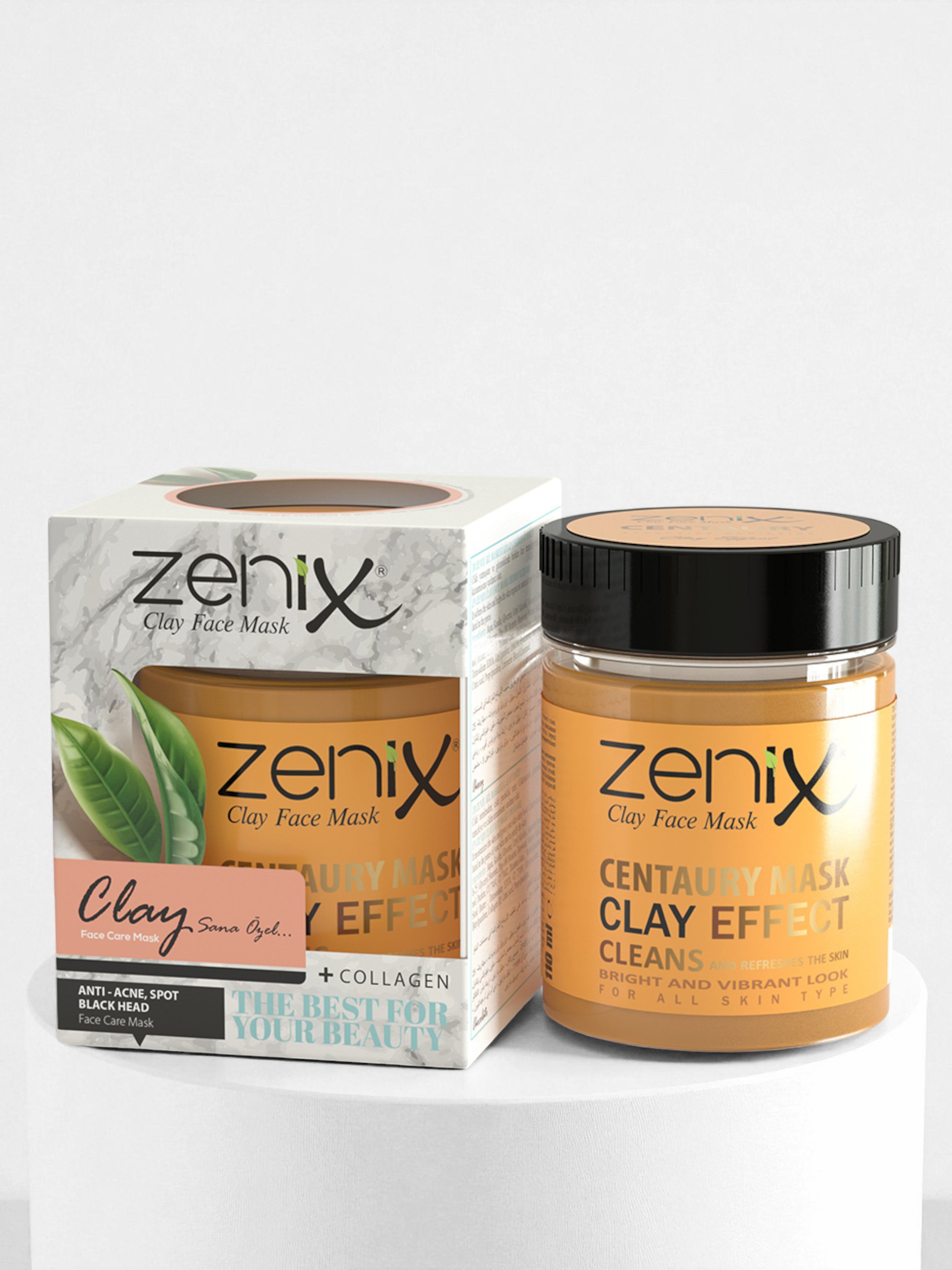 ZENIX Tonerde Gesichtsmaske Centaury