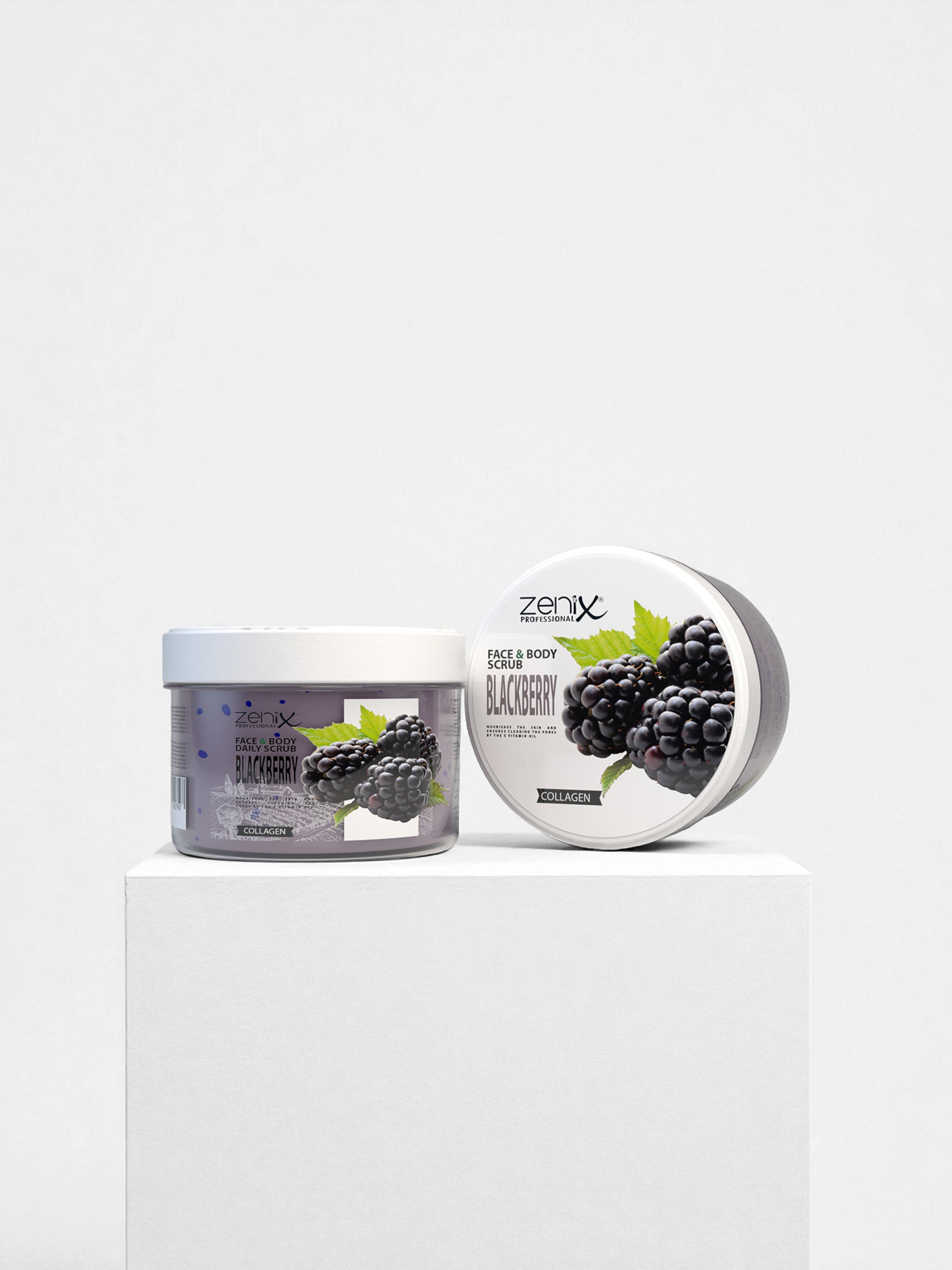 ZENIX Gesichts- & Körperpeeling Brombeere